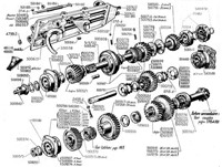 Drive line - Gearbox: gears